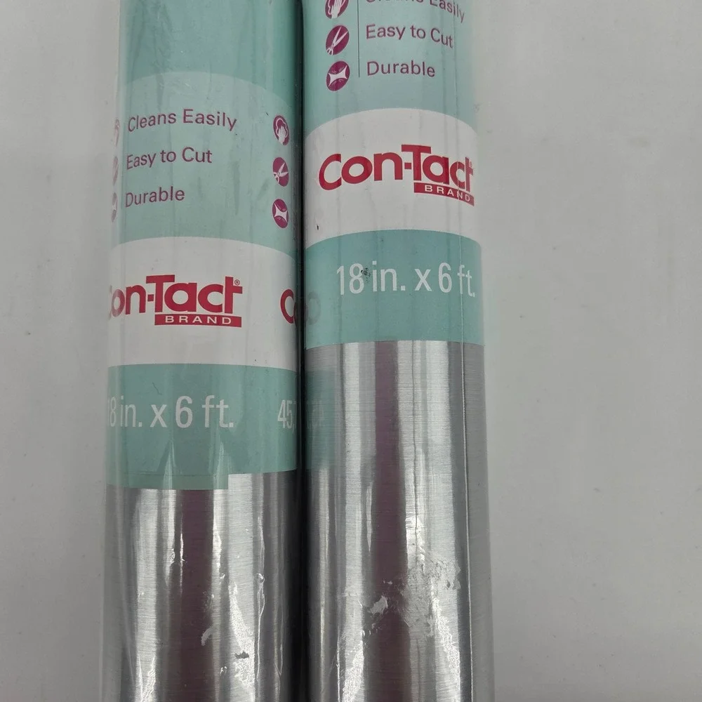 Contact Brand Metal FX Stainless Steel Creative Cover 18in x 6ft Self Adhesive